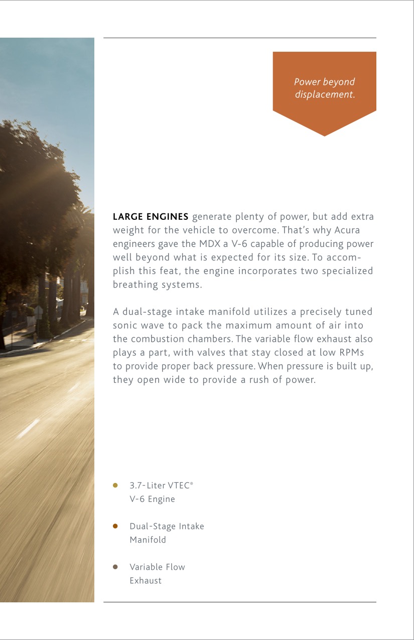 2013 Acura MDX Brochure Page 42